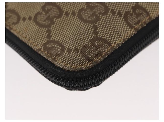 Borsa a Spalla GG Canvas Gucci Beige Argento 019 0349 Auth BSZ031A - vista 12