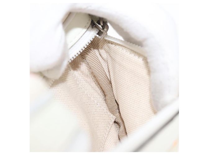 Marsupio per bambini GUCCI PVC Bianco Argento 311159 Auth ARZ010A - vista 19