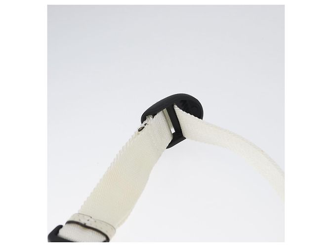 Marsupio per bambini GUCCI PVC Bianco Argento 311159 Auth ARZ010A - vista 8