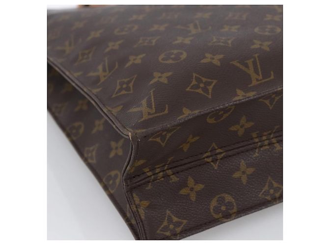LOUIS VUITTON Borsa Sac Plat Monogram M51140 LV Auth 170063 Monogramma - vista 14