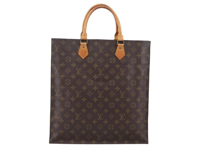 LOUIS VUITTON Borsa Sac Plat Monogram M51140 LV Auth 170063 Monogramma - vista 2