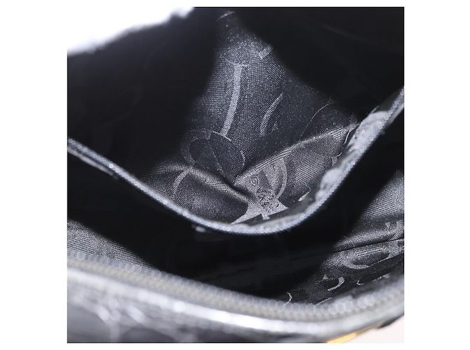 Borsa a Spalla Salvatore Ferragamo in Pelle Nera Oro Auth ka3122A Nero D'oro - vista 21