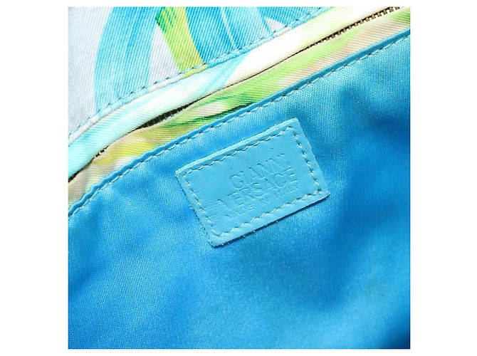 Versace Tote Bag aus Canvas in Multicolor Gold Auth bs33882 Mehrfarben Golden - Ansicht 10