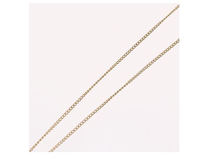 Collana Christian Dior in metallo dorato Auth BA11480 - vista 13