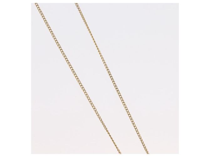 Collana Christian Dior in metallo dorato Auth BA11480 - vista 6