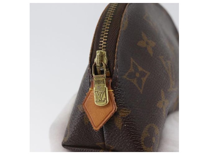 LOUIS VUITTON Pochette Cosmetica Monogram PM Pouch M43998 LV Auth ARZ331 Monogramma - vista 8