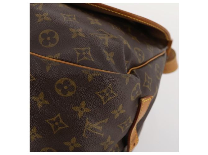 LOUIS VUITTON Borsa a Spalla Monogram Saumur 35 M42254 LV Auth ki6534 Monogramma - vista 16