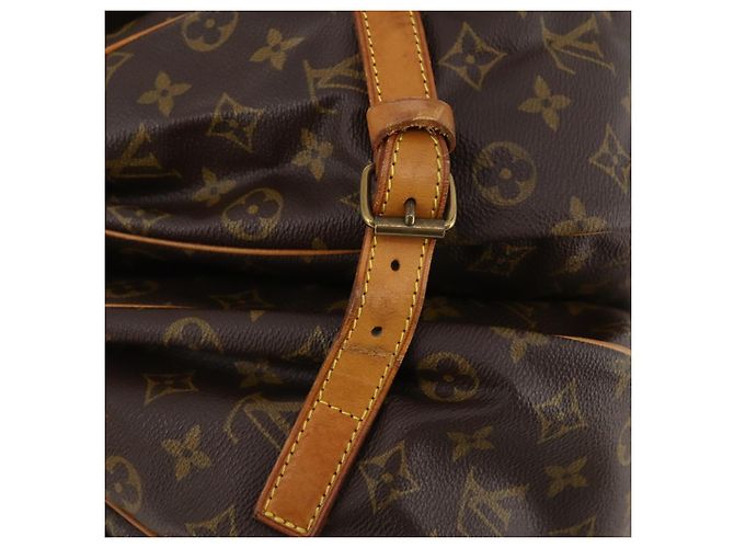 LOUIS VUITTON Borsa a Spalla Monogram Saumur 35 M42254 LV Auth ki6534 Monogramma - vista 18