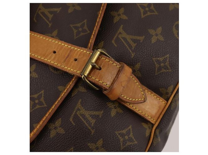 LOUIS VUITTON Borsa a Spalla Monogram Saumur 35 M42254 LV Auth ki6534 Monogramma - vista 26