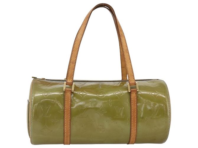 LOUIS VUITTON Borsa a Mano Monogram Vernis Bedford Blu Baby M91007 LV Auth 173385 Blu chiaro - vista 13