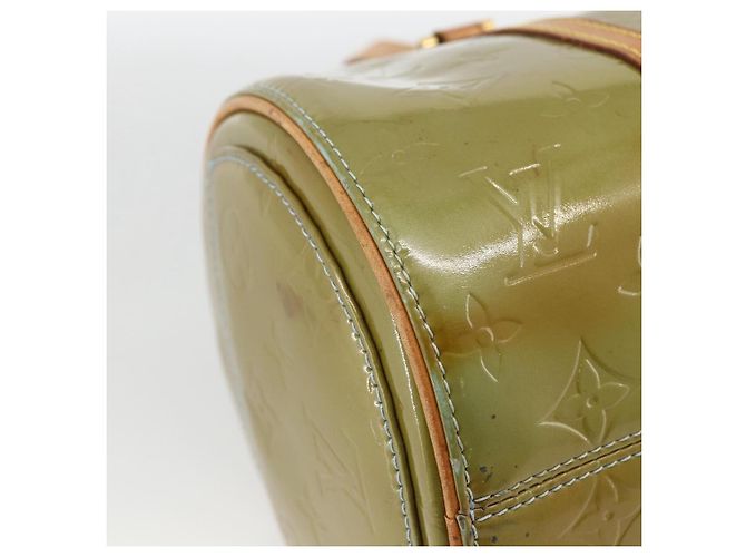 LOUIS VUITTON Borsa a Mano Monogram Vernis Bedford Blu Baby M91007 LV Auth 173385 Blu chiaro - vista 15