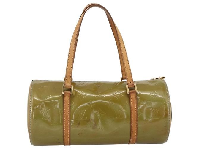 LOUIS VUITTON Borsa a Mano Monogram Vernis Bedford Blu Baby M91007 LV Auth 173385 Blu chiaro - vista 2