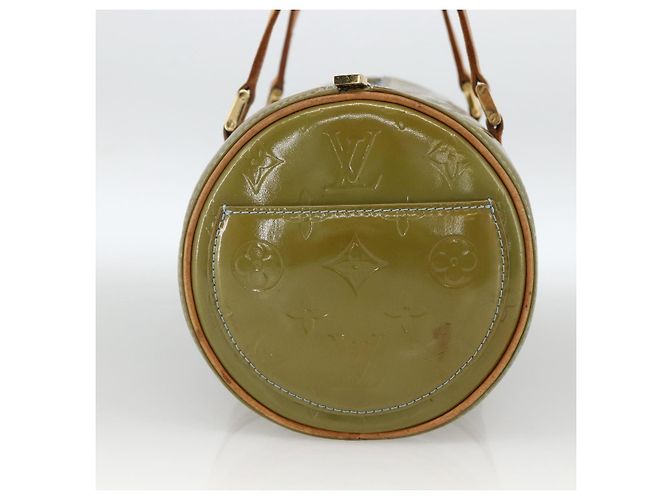 LOUIS VUITTON Borsa a Mano Monogram Vernis Bedford Blu Baby M91007 LV Auth 173385 Blu chiaro - vista 3