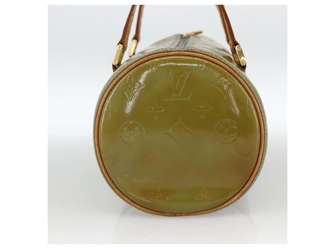 LOUIS VUITTON Borsa a Mano Monogram Vernis Bedford Blu Baby M91007 LV Auth 173385 Blu chiaro - vista 4