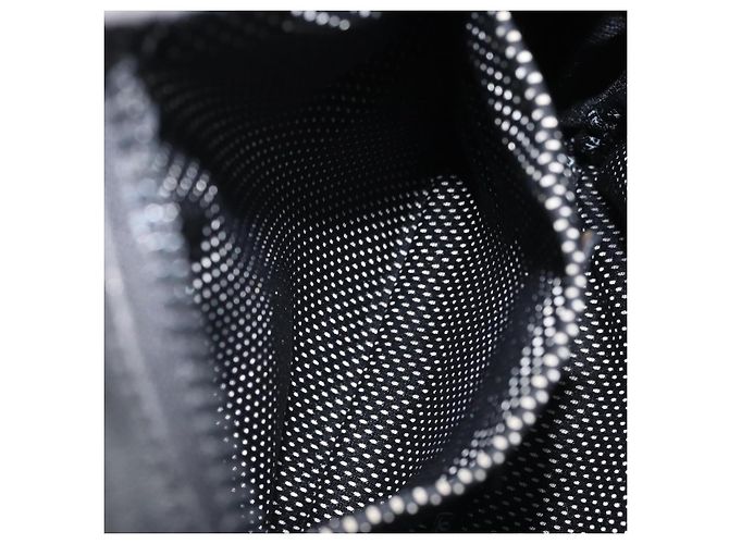 Borsa a Spalla CHANEL in Tela Rivestita Nera CC Auth bs34014 Nero - vista 20