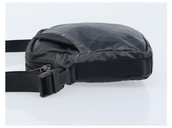 Borsa a Spalla CHANEL in Tela Rivestita Nera CC Auth bs34014 Nero - vista 5