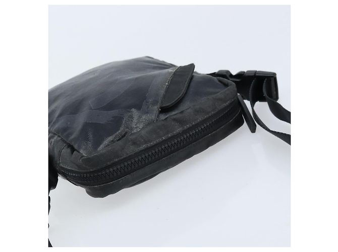Borsa a Spalla CHANEL in Tela Rivestita Nera CC Auth bs34014 Nero - vista 6