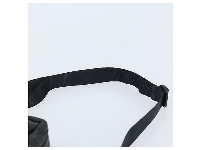 Borsa a Spalla CHANEL in Tela Rivestita Nera CC Auth bs34014 Nero - vista 8