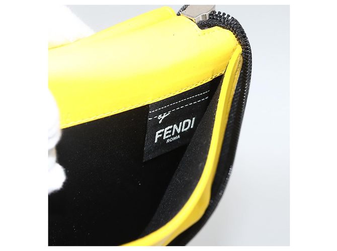 FENDI Zucca Canvas Lange Brieftasche Schwarz Braun Auth ki6613V - Ansicht 21