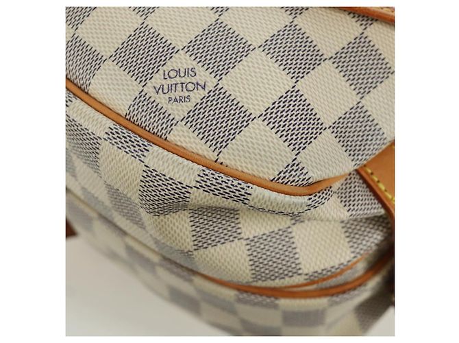 LOUIS VUITTON Borsa a Spalla Saumur 30 Damier Azur SPO N48202 LV Auth ARZ546V - vista 17