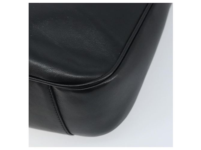 Borsa a Spalla in Pelle Gucci Bamboo 2way Nera Oro 001 0166 1638 Auth BA11278 Nero D'oro - vista 14