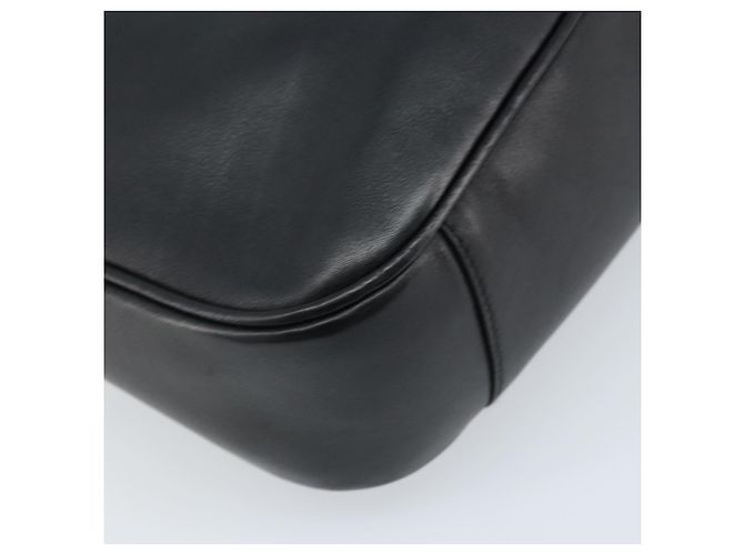 Borsa a Spalla in Pelle Gucci Bamboo 2way Nera Oro 001 0166 1638 Auth BA11278 Nero D'oro - vista 15
