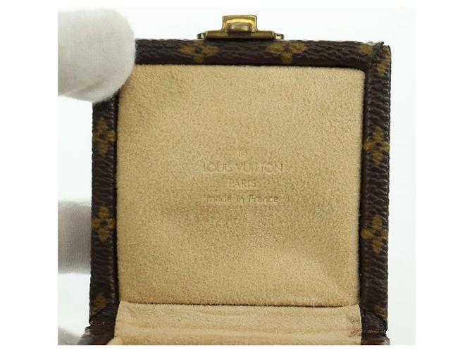 CAJA DE JOYAS LOUIS VUITTON Monogram Eccrine Declaration M21010 Auth LV LNZ845V Monograma - vista 17