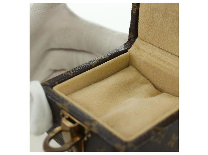 CAJA DE JOYAS LOUIS VUITTON Monogram Eccrine Declaration M21010 Auth LV LNZ845V Monograma - vista 19
