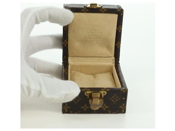 CAJA DE JOYAS LOUIS VUITTON Monogram Eccrine Declaration M21010 Auth LV LNZ845V Monograma - vista 9