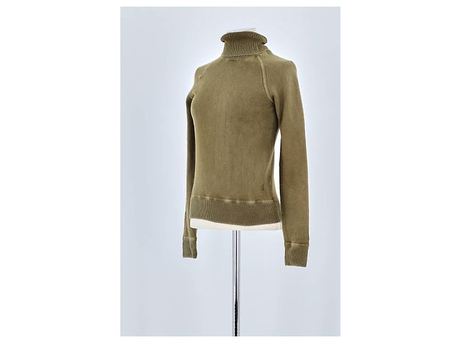 Saint Laurent Jersey de lana caqui - vista 4