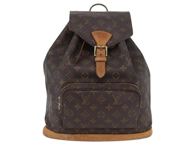 LOUIS VUITTON Zaino Monogram Montsouris GM M51135 LV Auth 173661 Monogramma - vista 13