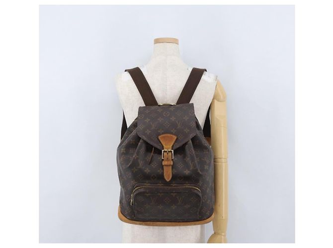 LOUIS VUITTON Zaino Monogram Montsouris GM M51135 LV Auth 173661 Monogramma - vista 28