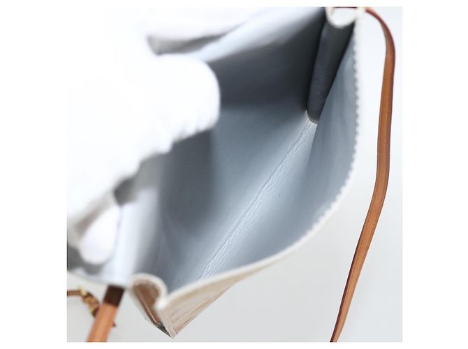 LOUIS VUITTON Borsa a spalla Kenmare Monogram Vernis Grigio M91060 LV Auth ep13763 - vista 11