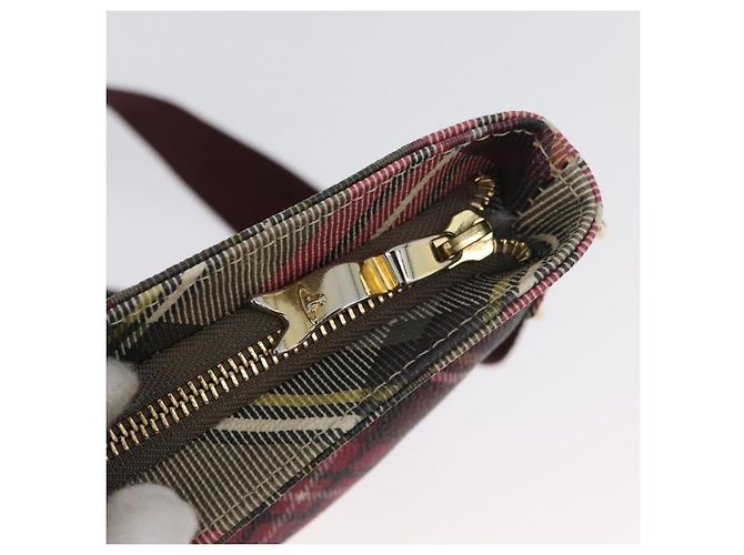 Borsa a Spalla Vivienne Westwood PVC Rosa Oro Auth LNZ673A D'oro - vista 14