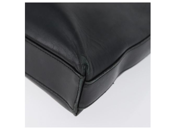 Borsa a Spalla Vala in Pelle Nera Salvatore Ferragamo Auth 174573 Nero - vista 13