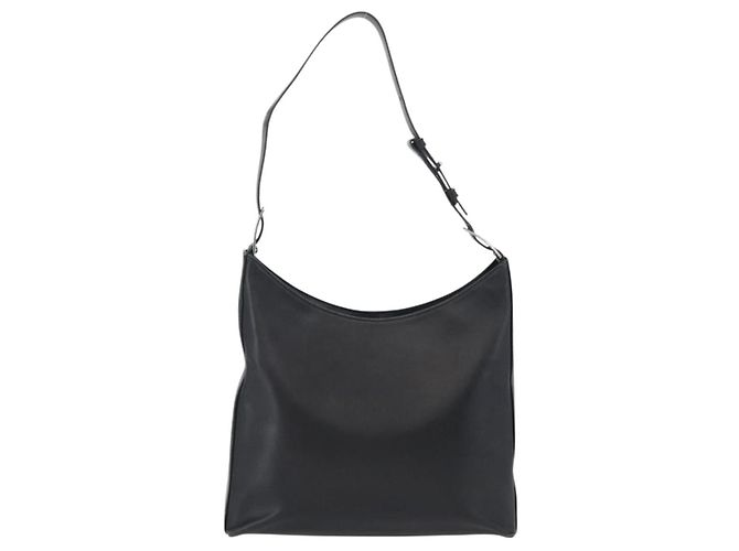 Borsa a Spalla Vala in Pelle Nera Salvatore Ferragamo Auth 174573 Nero - vista 3