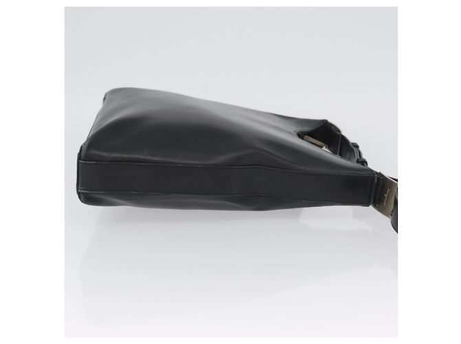 Borsa a Spalla Vala in Pelle Nera Salvatore Ferragamo Auth 174573 Nero - vista 4
