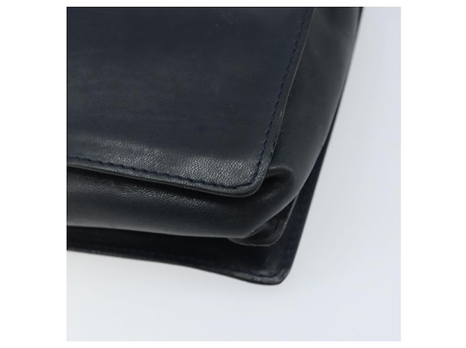 BOTTEGA VENETA Borsa a Spalla Pelle Nera Oro Auth 173710 Nero D'oro - vista 15