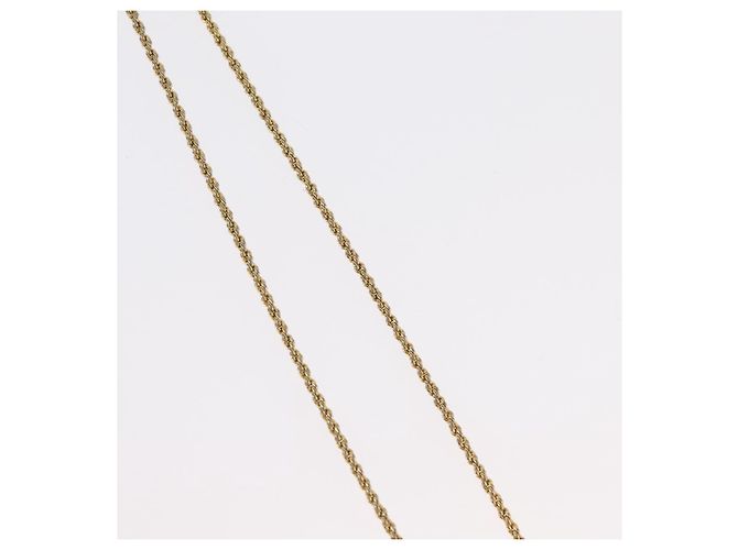 Collana Christian Dior metallo tono oro Auth BA11483 - vista 6