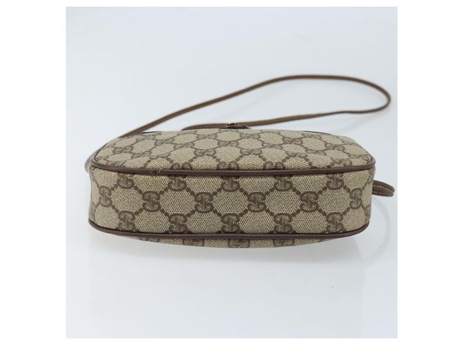 Borsa Sherry Line GG Supreme Web di GUCCI in PVC beige 007 58 6112 4002 Auth 173387 - vista 9