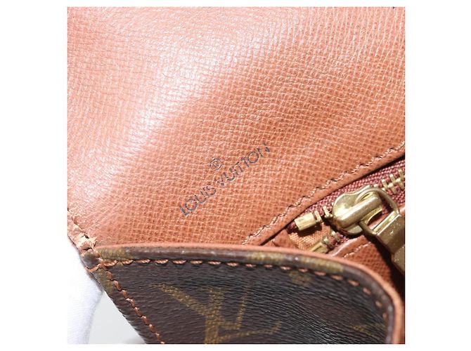 LOUIS VUITTON Pochette Damier Monogram GM Borsa Clutch M51810 LV Auth 174449 Monogramma - vista 17