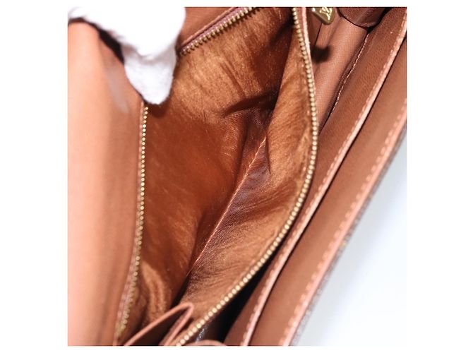 LOUIS VUITTON Pochette Damier Monogram GM Borsa Clutch M51810 LV Auth 174449 Monogramma - vista 21