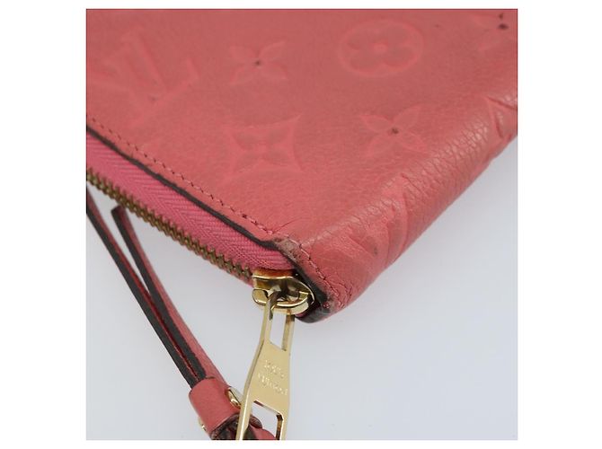PORTAFOGLIO ZIPPY MONOGRAM EMPREINTE LOUIS VUITTON Rosa M64090 LV Auth bs33860 - vista 14