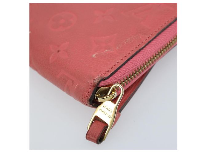 PORTAFOGLIO ZIPPY MONOGRAM EMPREINTE LOUIS VUITTON Rosa M64090 LV Auth bs33860 - vista 15