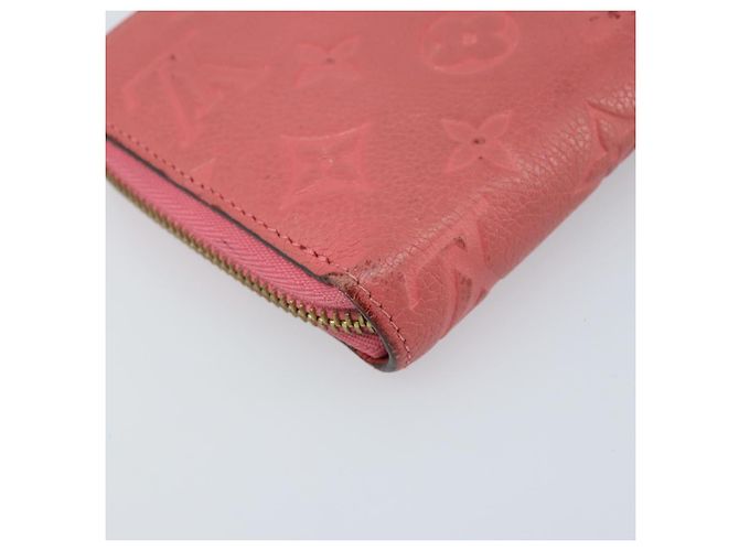 PORTAFOGLIO ZIPPY MONOGRAM EMPREINTE LOUIS VUITTON Rosa M64090 LV Auth bs33860 - vista 16