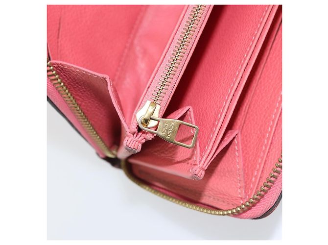 PORTAFOGLIO ZIPPY MONOGRAM EMPREINTE LOUIS VUITTON Rosa M64090 LV Auth bs33860 - vista 20