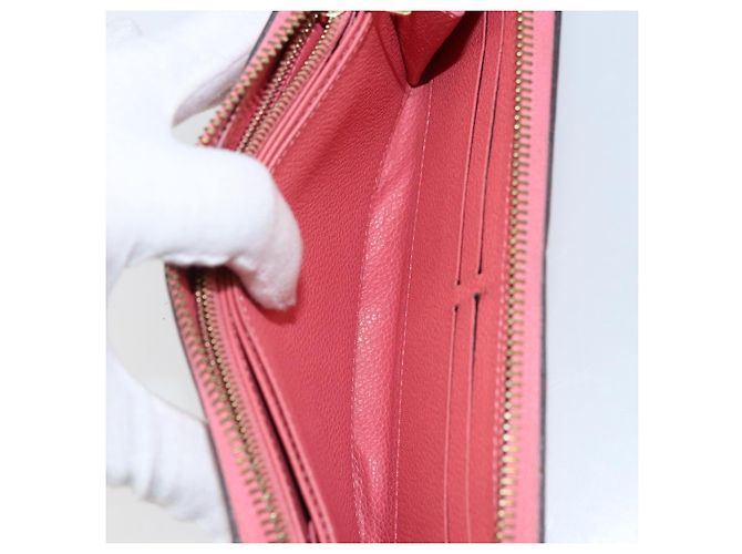 PORTAFOGLIO ZIPPY MONOGRAM EMPREINTE LOUIS VUITTON Rosa M64090 LV Auth bs33860 - vista 22