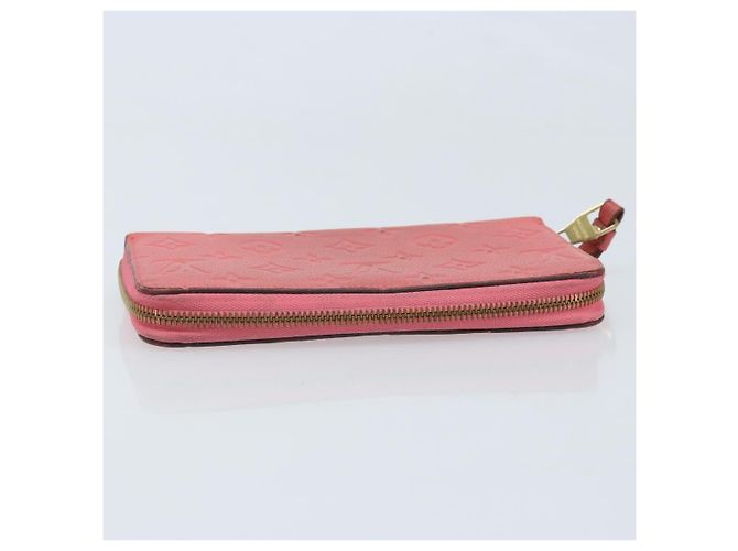 PORTAFOGLIO ZIPPY MONOGRAM EMPREINTE LOUIS VUITTON Rosa M64090 LV Auth bs33860 - vista 5