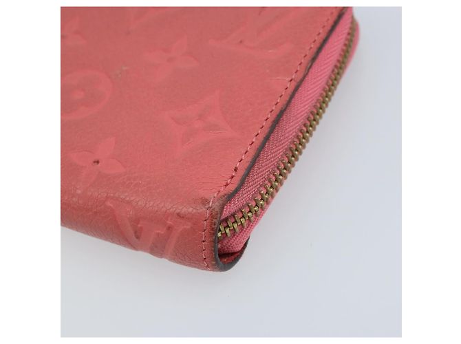 PORTAFOGLIO ZIPPY MONOGRAM EMPREINTE LOUIS VUITTON Rosa M64090 LV Auth bs33860 - vista 7