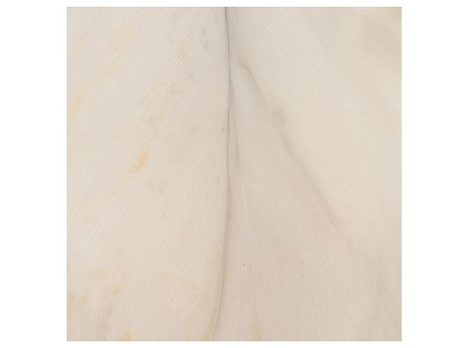 LOUIS VUITTON Borsa Plage Via Epi in Vinile Pelle Trasparente Bianca M92153 LV Auth bs33391 Bianco - vista 18